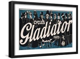 Cycles Gladiator, circa 1900-Paolo Henri-Framed Giclee Print