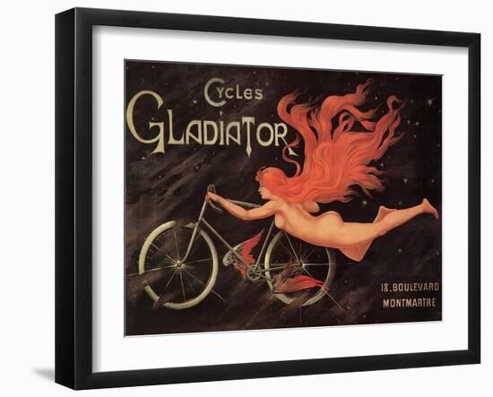 Cycles Gladiator, Poster-null-Framed Giclee Print