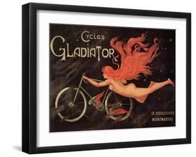 Cycles Gladiator, Poster-null-Framed Giclee Print