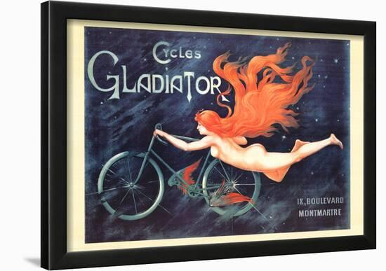 Cycles Gladiator-Georges Massias-Framed Art Print
