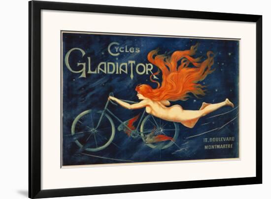 Cycles Gladiator-Georges Massias-Framed Art Print