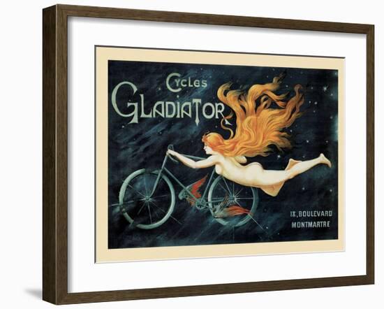 Cycles Gladiator-Vintage Posters-Framed Giclee Print