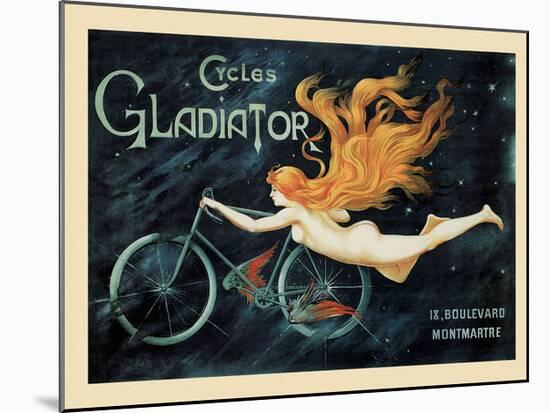 Cycles Gladiator-Vintage Posters-Mounted Giclee Print