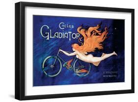 Cycles Gladiator-null-Framed Art Print