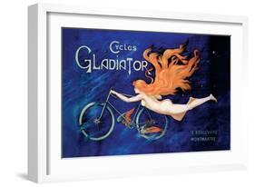 Cycles Gladiator-null-Framed Art Print