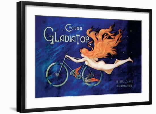 Cycles Gladiator-null-Framed Art Print