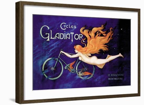 Cycles Gladiator-null-Framed Art Print