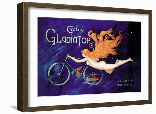 Cycles Gladiator-null-Framed Art Print