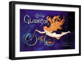 Cycles Gladiator-null-Framed Art Print