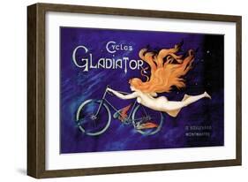 Cycles Gladiator-null-Framed Art Print