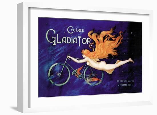 Cycles Gladiator-null-Framed Art Print