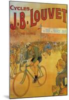 Cycles J.B. Louvet-null-Mounted Art Print