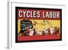 Cycles Labor, Art Class-null-Framed Art Print