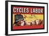 Cycles Labor, Art Class-null-Framed Art Print