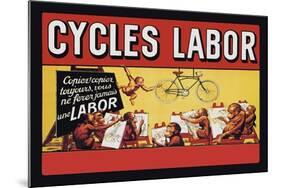 Cycles Labor, Art Class-null-Mounted Art Print