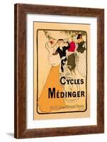 Cycles Medinger-Georges-alfred Bottini-Framed Art Print