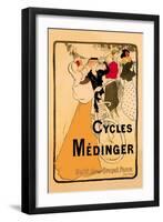 Cycles Medinger-Georges-alfred Bottini-Framed Art Print