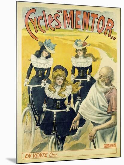 Cycles Mentor, Ca 1896-null-Mounted Giclee Print