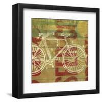 Cycles per Second-John W^ Golden-Framed Art Print