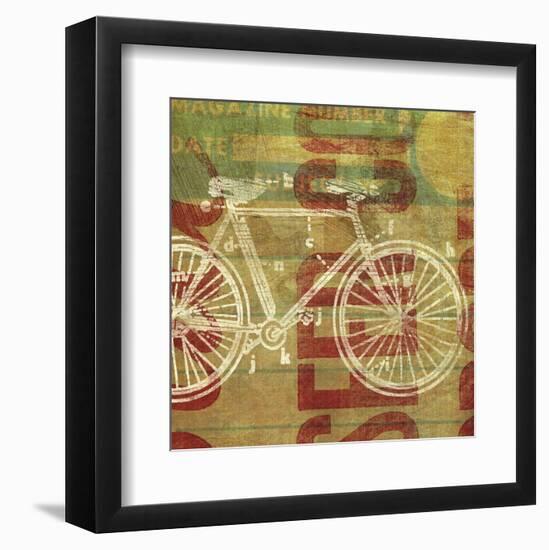 Cycles per Second-John W^ Golden-Framed Art Print