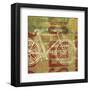 Cycles per Second-John W^ Golden-Framed Art Print