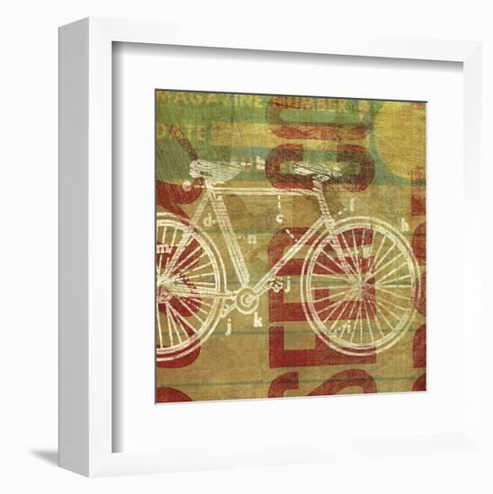 Cycles per Second-John W^ Golden-Framed Art Print