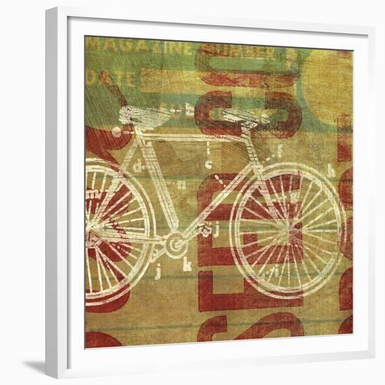 Cycles Per Second-John W Golden-Framed Giclee Print