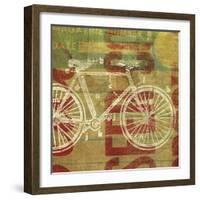 Cycles Per Second-John W Golden-Framed Giclee Print