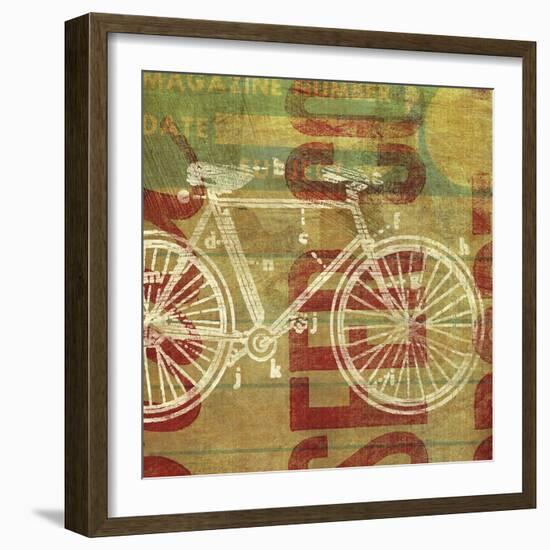 Cycles Per Second-John W Golden-Framed Giclee Print