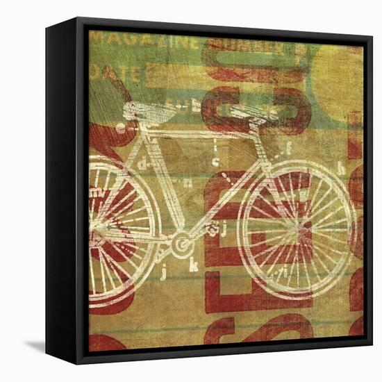 Cycles Per Second-John W Golden-Framed Stretched Canvas