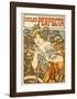 Cycles Perfecta, 1902-Alphonse Mucha-Framed Art Print