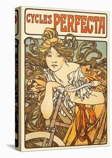 Cycles Perfecta, 1902-Alphonse Mucha-Stretched Canvas