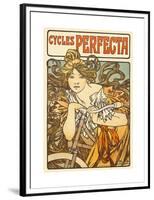 Cycles Perfecta, 1902-Alphonse Mucha-Framed Premium Giclee Print