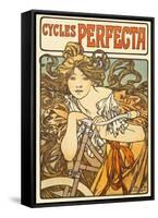 Cycles Perfecta, 1902-Alphonse Mucha-Framed Stretched Canvas