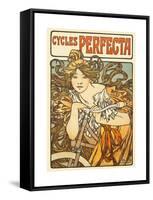 Cycles Perfecta, 1902-Alphonse Mucha-Framed Stretched Canvas