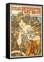 Cycles Perfecta, 1902-Alphonse Mucha-Framed Stretched Canvas