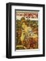 Cycles Perfecta-Alphonse Mucha-Framed Premium Giclee Print