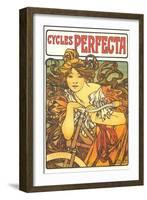 Cycles Perfecta-null-Framed Art Print