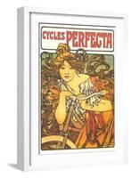 Cycles Perfecta-null-Framed Art Print