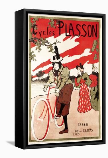 Cycles Plasson-null-Framed Stretched Canvas