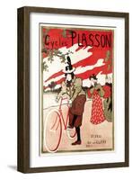 Cycles Plasson-null-Framed Giclee Print