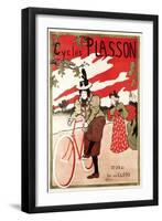 Cycles Plasson-null-Framed Giclee Print