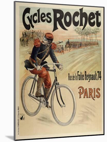 Cycles Rochet-null-Mounted Giclee Print