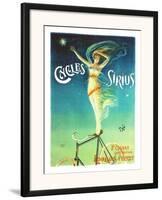 Cycles Sirius-PAL (Jean de Paleologue)-Framed Giclee Print