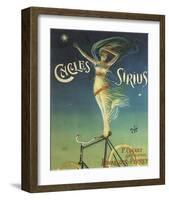 Cycles Sirius-Henri Gray-Framed Art Print