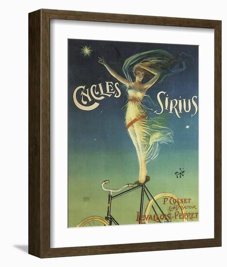 Cycles Sirius-Henri Gray-Framed Art Print