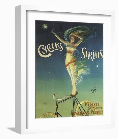 Cycles Sirius-Henri Gray-Framed Art Print