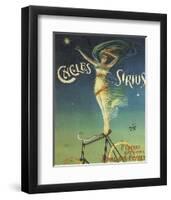 Cycles Sirius-Henri Gray-Framed Art Print