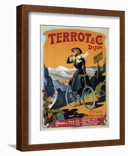 Cycles Terrot and Cie, 1905-Francisco Tamagno-Framed Giclee Print