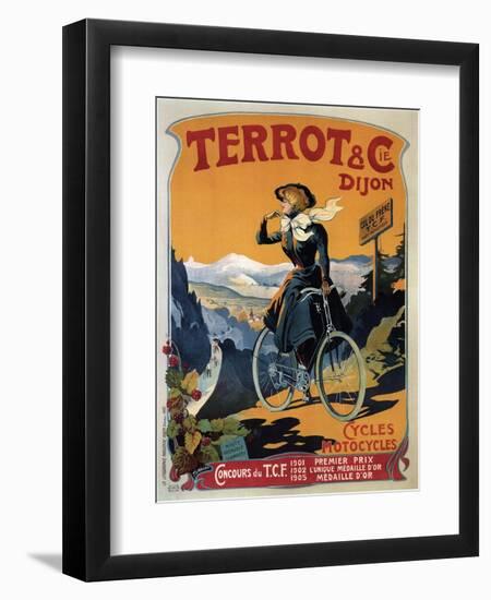 Cycles Terrot and Cie, 1905-Francisco Tamagno-Framed Giclee Print